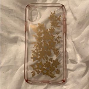 Gold flower iPhone X/XS Case